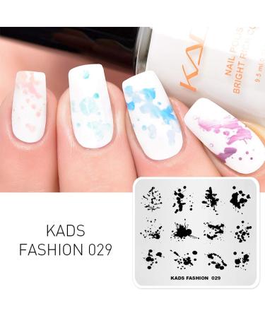 KADS Nail Art Stamping Plates Fashion Stamping Templates Manicure Print Image Templates(FA029)