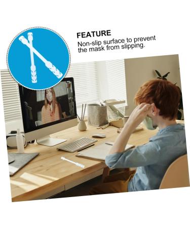 Minkissy 5 PC Mask Strap Buckle & Earring Hook Set - Adjustable Silicone Bands for Earrings - Removable Handles & Accessories for Comfortable Wear - Buy Online on GoSupps.com