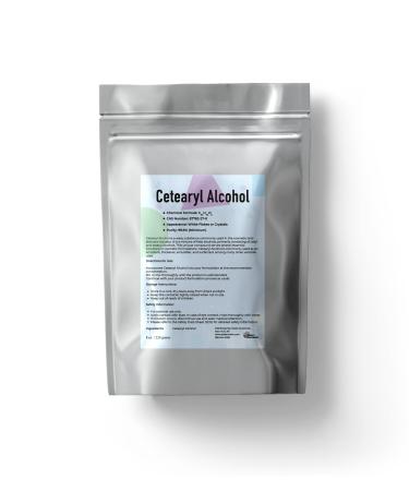 Cetearyl Alcohol Cosmetic Grade 16 Oz / 453.6 Grams - Cetearyl Alcohol Emulsifying Wax Organic for Body Butter Cetearyl Alcohol Suitable for Making Conditioners Scrubs and Creams by Talsen Chemicals