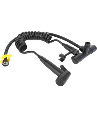 Toilet Bidet G1/2 Handheld Sprayer Attachment - Black Bathroom Accessory for Diapers & Cleaning | International Shipping Available - Buy Online on GoSupps.com