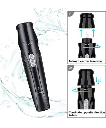 Multifunctional Nose Hair Trimmer & Electric Shaver - Painless Rechargeable Easy to Clean for Men & Women - Buy Online on GoSupps.com