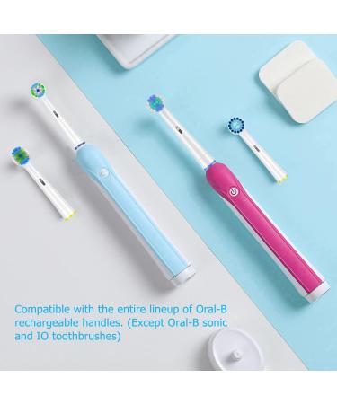 Qtitu 8-Piece Compatible Oral-B Electric Toothbrush Attachments - Flow Sensitive Precision | Efficient White Brush Heads - Buy Online on GoSupps.com