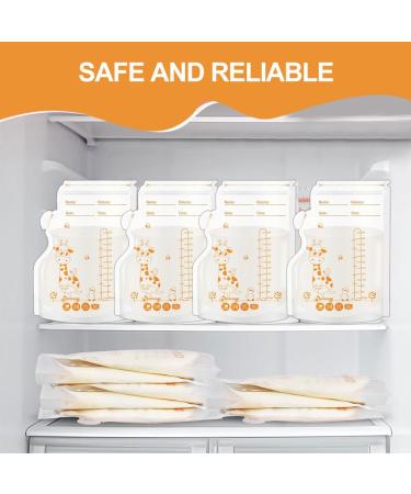 Breast Milk Bags for Freezing - 250ml Storage Bags (60PCs) | Durable & Leak-Proof Breast Milk Storage - Buy Online on GoSupps.com