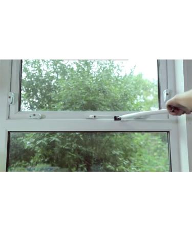 NRS Healthcare Long Handled Lever Window Opener 91cm (36 inch) - White | Easy Reach and Operate Windows with Ease - Buy Online on GoSupps.com