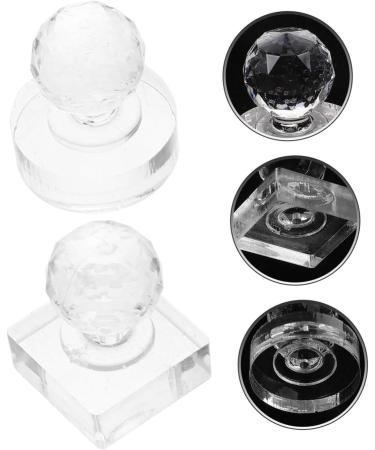 Zerodeko Outil Presse Fards Paupi res 2 Pi ces Moules Carr s et Ronds 9 Cases Acrylique 27 Mm pour Pressage Blush Sourcils Highlighter Usage Professionnel et Voyage - Buy Online on GoSupps.com