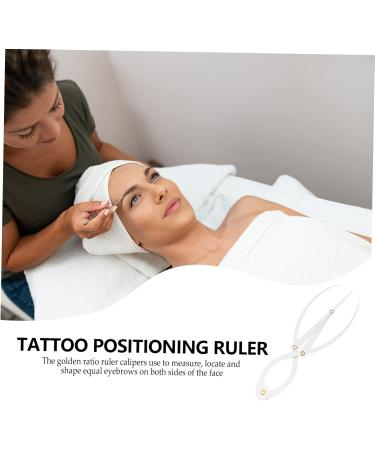 FRCOLOR 1 Pc Lady Tools Eyebrow Measuring Ruler Women Eyebrow Ruler Calipers Eyebrow Stickers Portable Miss - Buy Online on GoSupps.com