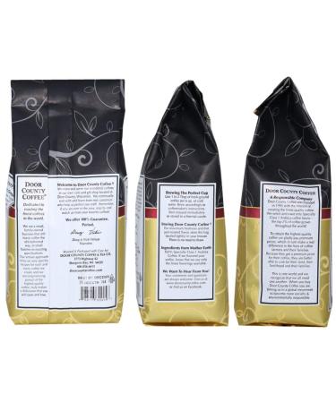 Door County Coffee - Chocolate Raspberry Truffle Ground Coffee 10oz Bag - Buy Online on GoSupps.com