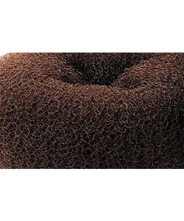 ClothoBeauty Extra Large Hair Bun Donut Maker (4.3 in.) for Thick & Long Hair - Brown - Buy Online on GoSupps.com