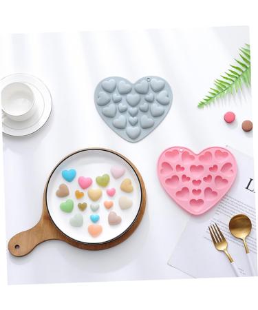 Ciieeo 8 Pcs Mold Christening Favours for Guests Halloween Decor Ice Cubes Chocolate Hand Decor Heart Decor Candy Chocolate Candy Decor Food Grade Silicone Baking Tools Pastry 17.1x15.1cmx4pcs Bluex4pcs - Buy Online on GoSupps.com