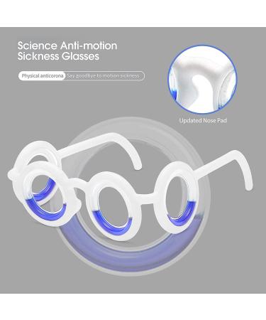 Hion Anti-Motion Sickness Smart Glasses - Portable Nausea Relief for Sport, Travel, Gaming - No Lens Liquid Glasses for Adults or Kids - Buy Online on GoSupps.com