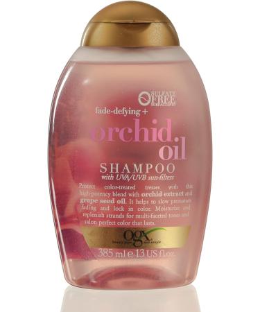 OGX Fade-Defying Orchid Oil Shampoo 385ml - Hydrating and Nourishing Formula - Buy Online on GoSupps.com
