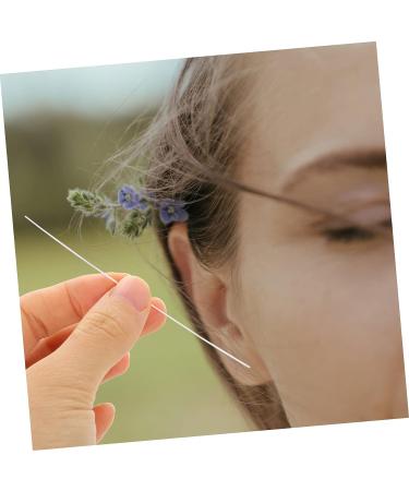 Beavorty Ear Cleaning Kit - 360 Pcs Ear Cleaning Tools & Solution for Men and Adults - Includes Colorful Earrings, Nose Rings, and Tooth Flossers - Violet - 12X1.5CMx2pcs - Buy Online on GoSupps.com