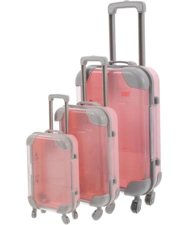 SEWACC Lot de 3 Mini-Valises de Rangement pour Faux Cils en ABS Rose Tailles Mini Petit et Grand Organisateur de Cils de Voyage Pratique et Pochette de Maquillage Compacte pour - Buy Online on GoSupps.com