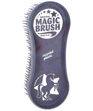 Kerbl Original Magic Brush Set - Recycled Horse Care Massage Brushes in Wildberry | Set of 3 for Optimal Grooming - Buy Online on GoSupps.com