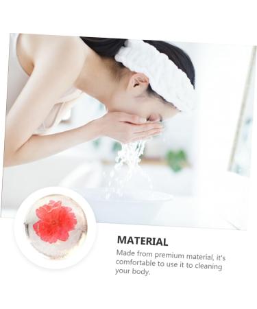 Angoily Transparent Soap Body Cleanser Soap Handmade Soap Flower Soap Bar Aromatherapy Soap Essential Oil Soap Acid Soap Shower Soap Scented Soap Essence Etc. Care Soap Take a Bath - Buy Online on GoSupps.com