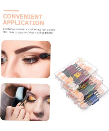 DOITOOL 30pcs Double Ended Eye Shadow Stick Eyeshadow Cosmetic Eye Shadow Sticks Eye Makeup Tools Girl Woman - Buy Online on GoSupps.com