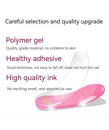 Quinna Gel Nail Stickers - Semi Cured Gel Strips for Christmas & French Manicure | DIY Gel Nail Kit - Buy Online on GoSupps.com