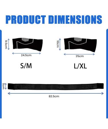 Ankle Support Brace - Breathable Anti-Slip Stabilizer for Sprains | Pain Relief for Women & Men - Odor-Free Ankle Brace (S/M - Buy Online on GoSupps.com