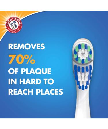 Arm & Hammer Spinbrush Pro Series White Electric Toothbrush Replacement Brush Heads - Soft Bristles 2 Count (Pack of 2) - Buy Online on GoSupps.com