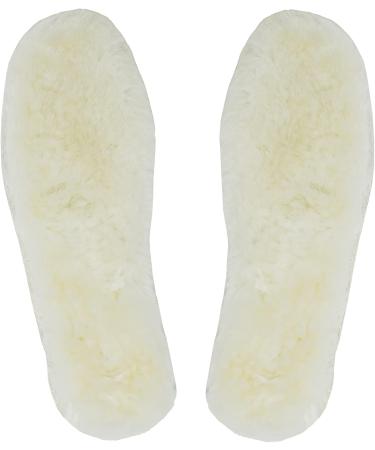 Happystep Genuine Sheepskin Insoles | Premium Lambswool Comfort & Cushioning for Men 11 | Warmth & Support - Buy Online on GoSupps.com