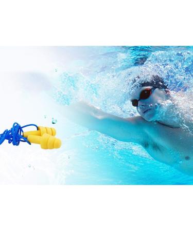 Buy Comfortable Hearing Protection Earplugs for Dormitory & Sleeping - 100 Pairs Anti-Noise Washable Perfect for Men & Women - Buy Online on GoSupps.com