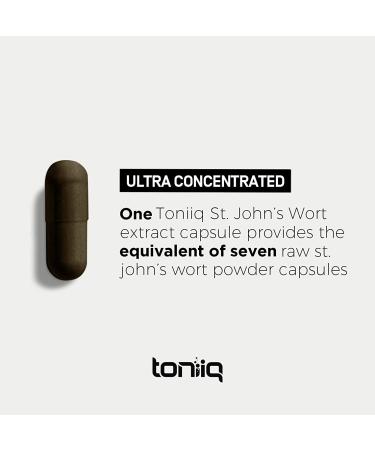 1,000mg Ultra High Strength St. John's Wort Capsules - Non-GMO, 7X Concentrated Extract, 0.3% Hypericin - 120 Capsules - Buy Online on GoSupps.com
