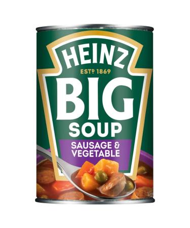 Heinz Big Soup Sausage & Vegetable 400g Sausage Vegetable 400.00 g (Pack of 1)