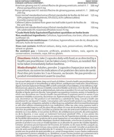 NuLife Therapeutics by NuLife Vitamins Fatigue Therapy - Energy for Body & Mind 60 Count 60 Count (Pack of 1) - Buy Online on GoSupps.com