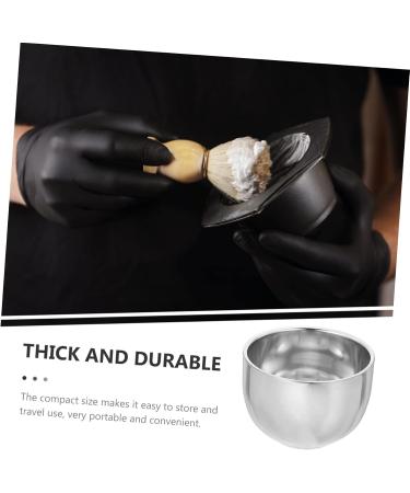 Fomiyes Stainless Steel Double-Walled Shaving Foam Shell & Travel Mug - Perfect for Shaving Soap & Beard Kits for Men - Buy Online on GoSupps.com