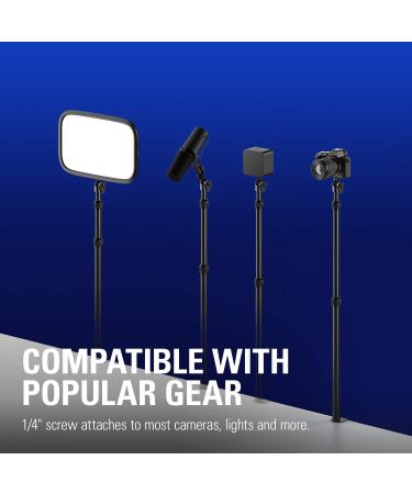 Elgato Master Mount L - Premium Desk Clamp with Extendable Pole | 1/4 inch Thread for Lights, Cameras, Microphones | Ideal for Streaming, Videoconferencing, Studios - Buy Online on GoSupps.com