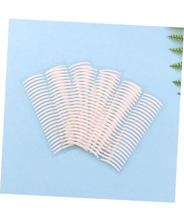 MAGICLULU 120 Sheets Eyelid Tape Fiber Metal Hairpin Stick Double Eyelid Tape Big Eye Eyelid Makeup Tape Women Eyelid Tape Clear Stickers Instant Man Eye Patch White Hooded - Buy Online on GoSupps.com