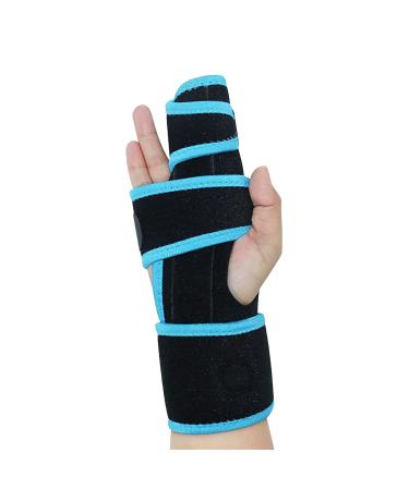Adjustable Finger Splint - Two Finger Stabilizer Brace for Arthritis & Fractures - Left/Right Hand Immobilizer - Buy Online on GoSupps.com