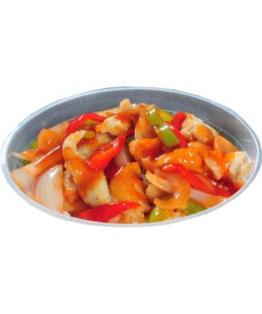 Kin's Kitchen Cantonese Sweet & Sour Sauce.2.2L A classic restaurant style sweet and sour sauce perfect for sweet and sour dishes or as a dipping sauce. tasty sweet & sour dish - Buy Online on GoSupps.com