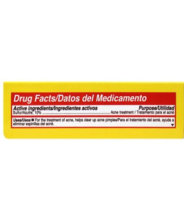 Sulfur Acne Treatment Soap with Lanolin 4.40 Oz Bar - Clear Skin Solution - Buy Online on GoSupps.com