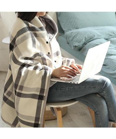 Topincn Heating Ceiling Wrap & Flannel Plush Scarf - Cozy Decorative Thick Heating Blanket for Sofa | Warm & Comfortable Home Essentials - Buy Online on GoSupps.com
