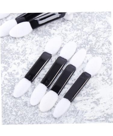 CIMAXIC 100pcs ladies suits EyeShadow Sponge Applicator eyeshadow brush kit Smudge brush Oval travel Patcher M White - Buy Online on GoSupps.com