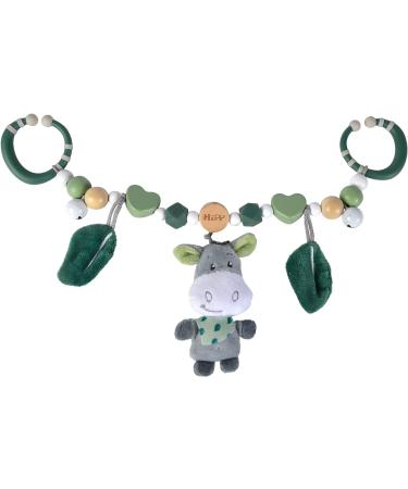 Eichhorn Baby Hipp Collection Car Chain - Plush Tank with Rattle Bells & FSC Certified Beech Wood - Ideal for Newborns - Multicolored Toy for Infants - Buy Online on GoSupps.com