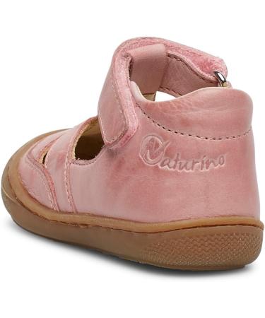 Naturino WAD Leather Closed-Toe Shoes - Pink, Size 3 UK Child - Buy Online on GoSupps.com