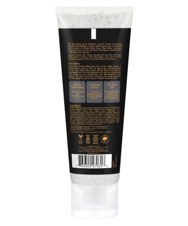 SHEA MOISTURE African Black Soap Facial Wash & Scrub - 4oz Pack of 2 | Best Natural Cleanser for Clear Skin - Buy Online on GoSupps.com