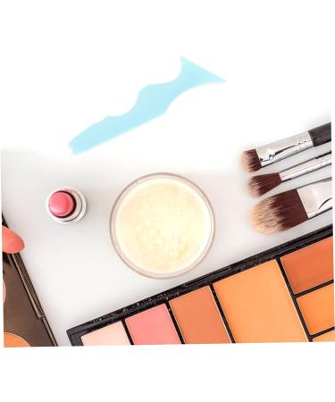 ABOOFAN 2pcs Silicone Beauty Ruler Cosmetic Eyeshadow Stencils for Eyes Makeup Supply Girl Travel Mask Spoon - Buy Online on GoSupps.com