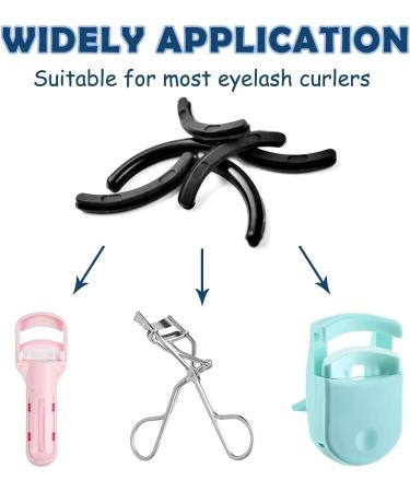 Eyelash Curler Refill Pads Soft Silicone Rubber Universal Eyelash Curler Replacement Pads(30pcs) - Buy Online on GoSupps.com