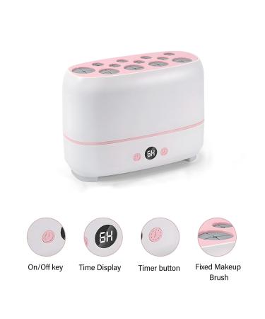 Makeup Brush Dryer - Dry 12 Brushes at Once | Smart Timing for Salon & Home Use - 5 Gears 4-10 Hour Settings - Buy Online on GoSupps.com