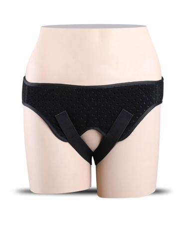 Hernia Belt Truss for Post-Surgery Relief | Adjustable Nylon Hernia Care Belt (XL Black - Buy Online on GoSupps.com