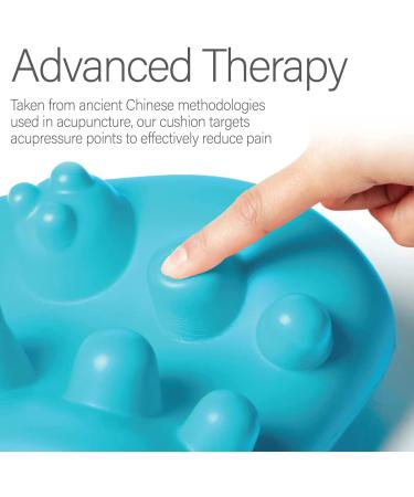 Kanjo Acupressure Neck Pain Relief Cushion - Orange | Cervical Traction Device for Muscle Tension & Relaxation | Helps Relieve Neck & Shoulder Pain | FSA & HSA Eligible - Buy Online on GoSupps.com