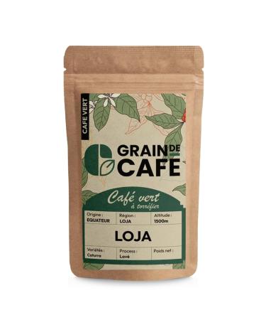 Graindecaf Caf Vert quateur Vilcabamba 1kg | 100% Arabica Non Torr fi | De Haute Altitude | Notes De Miel Fleurs Et Amandes | Id al Machine Grain Une Fois Torr fi 1 1 kg (Lot de 1)