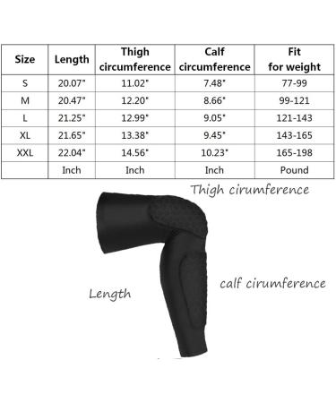 PISIQI Double Large Knee Compression Sleeves - Support & Protection for Basketball, Volleyball, Football & Snowboarding - Buy Online on GoSupps.com