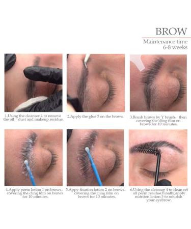Dongy 2-in-1 Eyebrow Lift & Curling Kit | Professional DIY Lamination for Lashes & Brows - Buy Online on GoSupps.com
