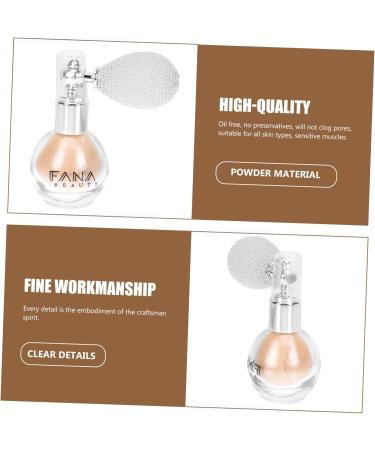 TEHAUX 2 Pcs Spray Glitter Body Highlighter Spray Powder Makeup Highlight Powder Bottle Eye Shadow The Face Malt Colorx2pcs 7x5.5cmx2pcs - Buy Online on GoSupps.com