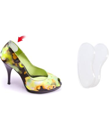 Gel Insert Soles for Women - Pain-Relieving Heel Cushions Non-Slip Shoe Inserts Reusable Self-Adhesive Protection - Buy Online on GoSupps.com