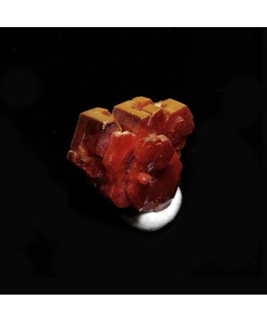 Natural Crystal Rough 16g Natural Stone Vanadinite Crystal Specimen Home Decoration from Morocco A4-1 Home Decoration Natural Stones Household